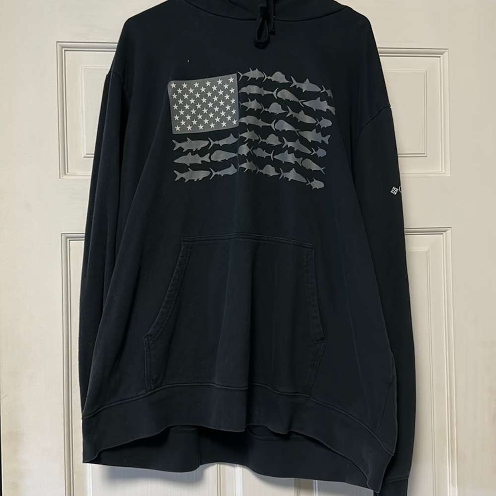 Columbia Fishing hoodie-worn a few times